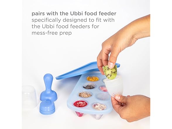 Ubbi Baby Food Feeder & Freezer Tray Set