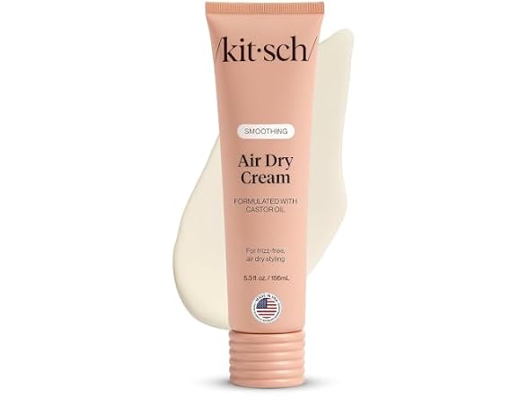 Kitsch Smoothing Air Dry Cream With Castor Oil