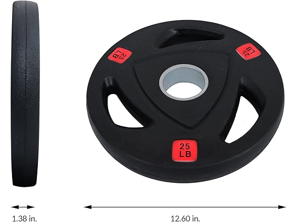 Signature Olympic Plate Weight 25LB Pair