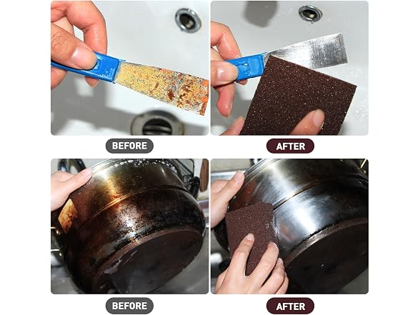 Garvonti 6 Pack Magic Carborundum Sponge