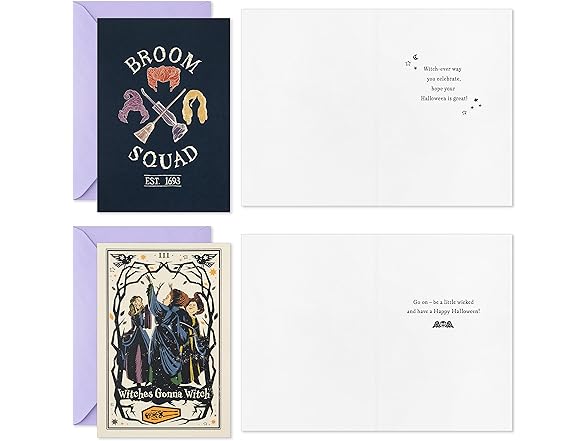 Hallmark Hocus Pocus Halloween Cards Assortment