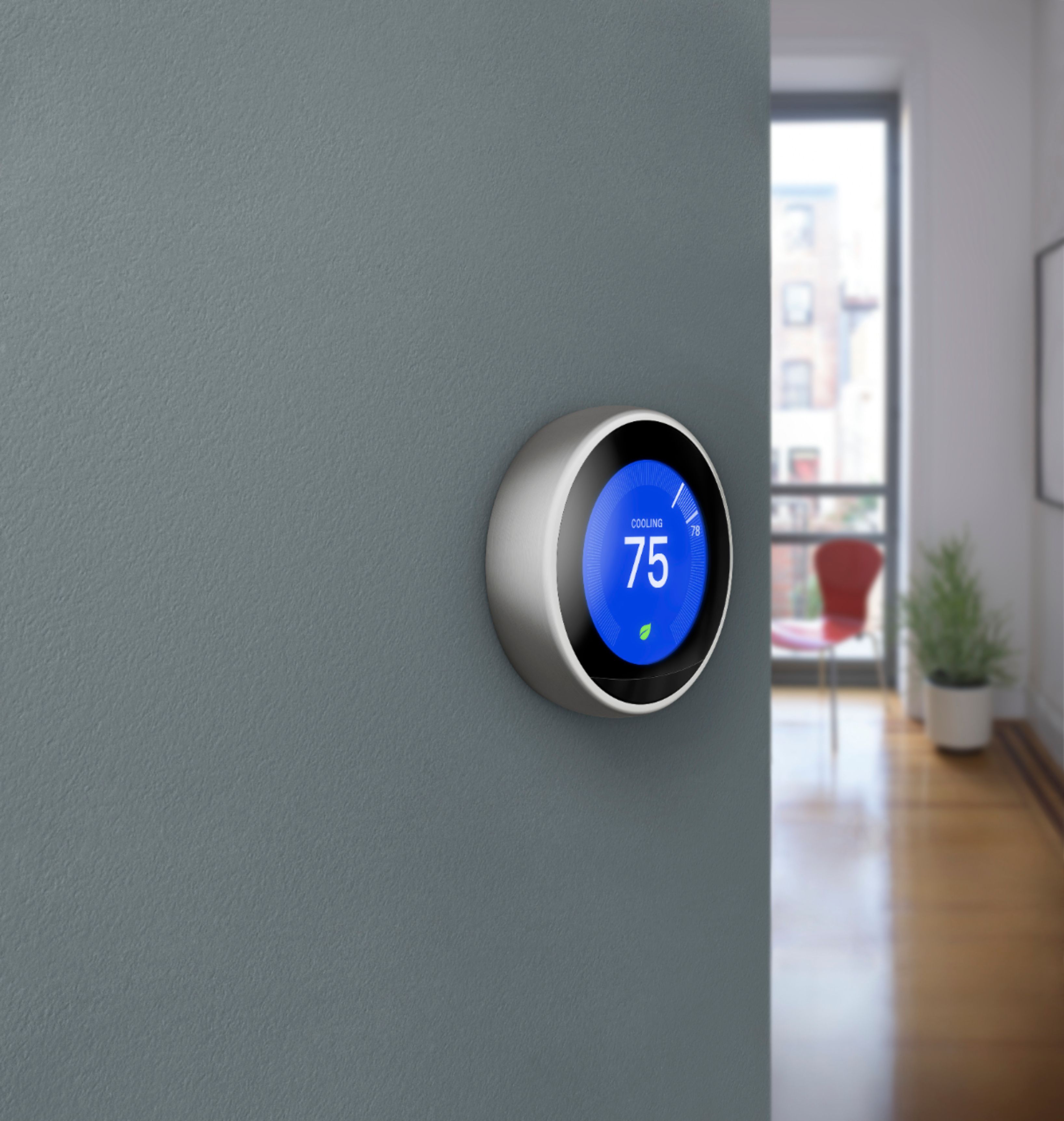 Google Nest Learning Smart Wifi Thermostat (Open Box) - Gallery 21