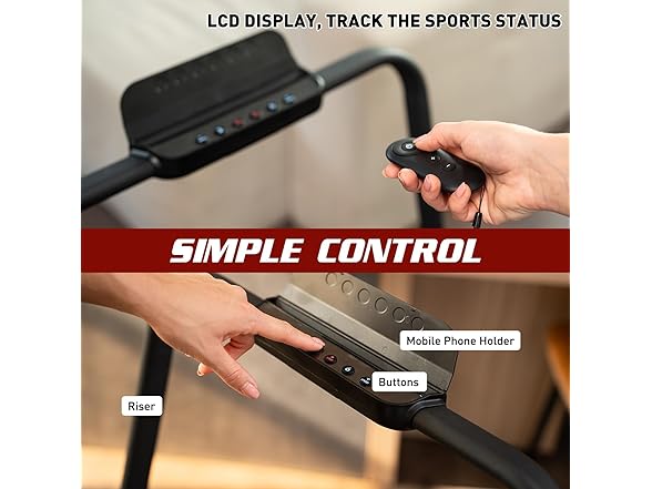 CITYSPORTS 2 in 1 Folding Treadmill