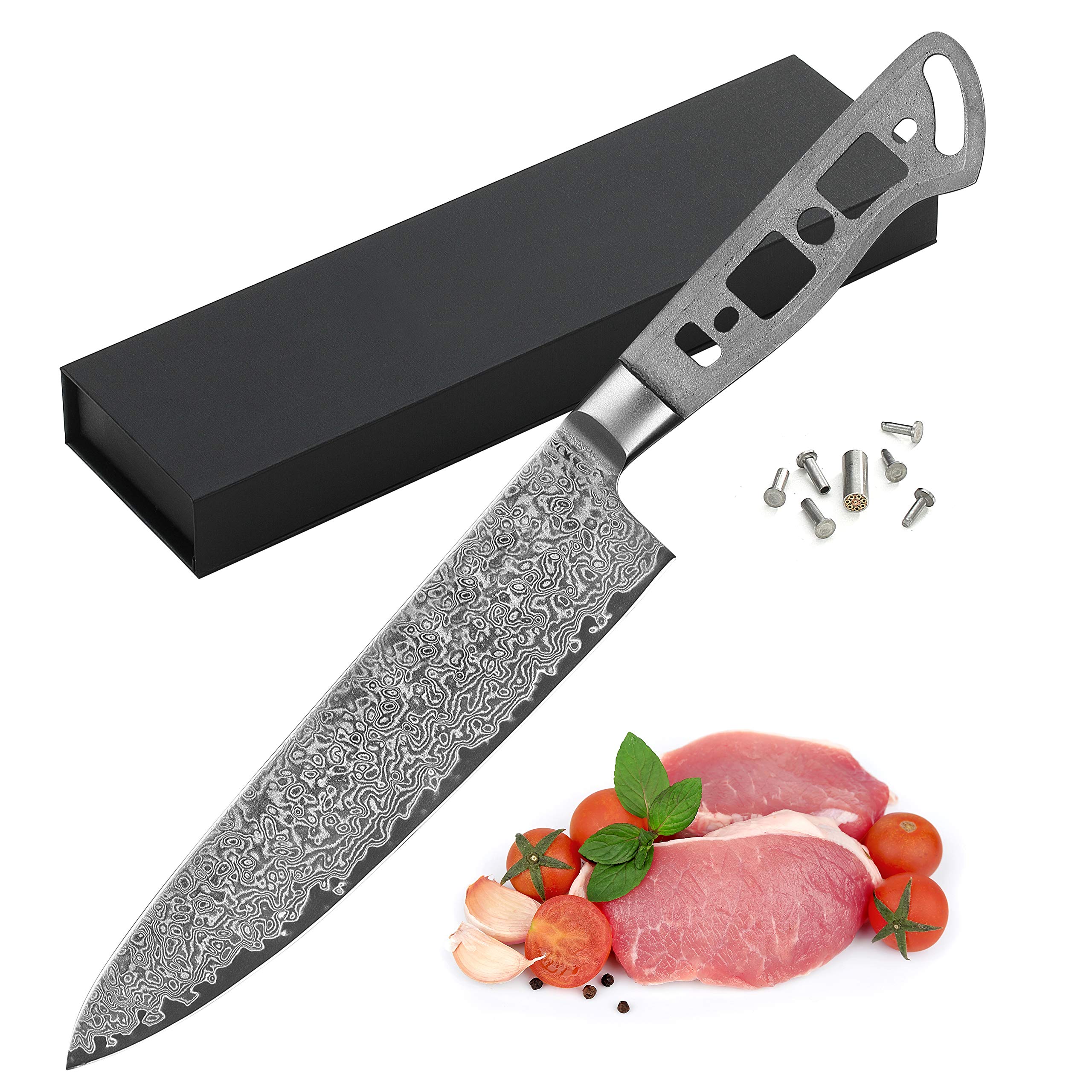 KATSURA 8in Gyuto Chef Knife Project Kit - Gallery 4