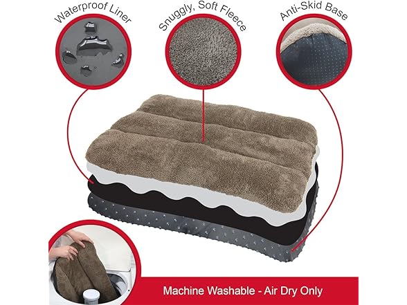 SportPet Waterproof Pet Bed, 33"