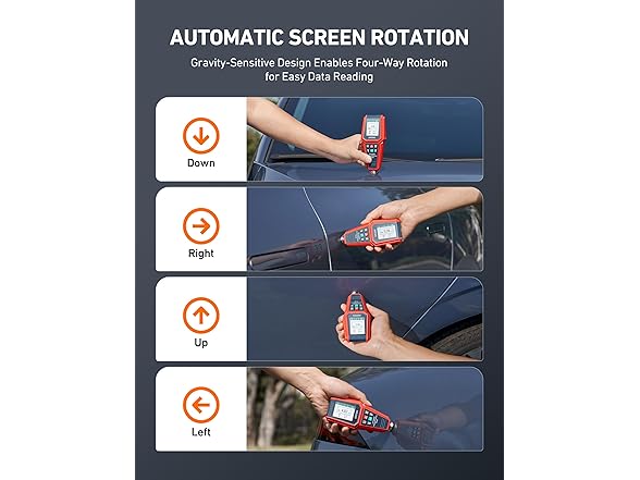 AstroAI CT1500G AstroAI Paint Thickness Gauge for Car 