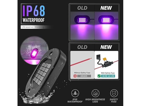 Honalia LED Rock Lights