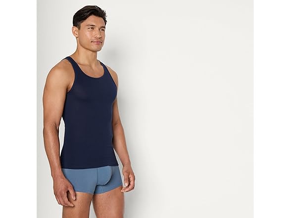 AE Mens SlimFit Breathable Cotton Tank 6Pk