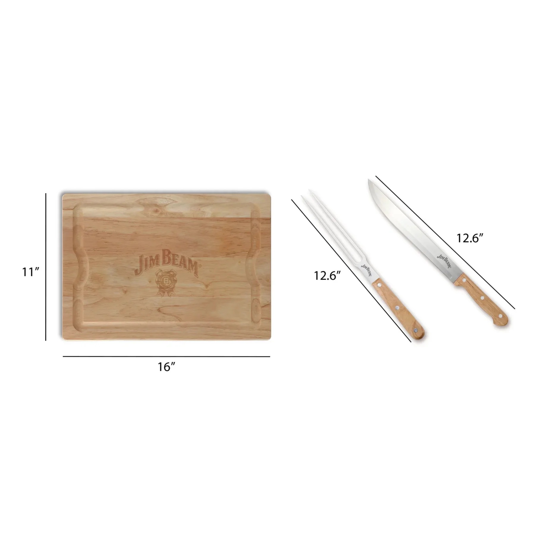 Jim Beam 3 Piece Carving Set - Gallery 7
