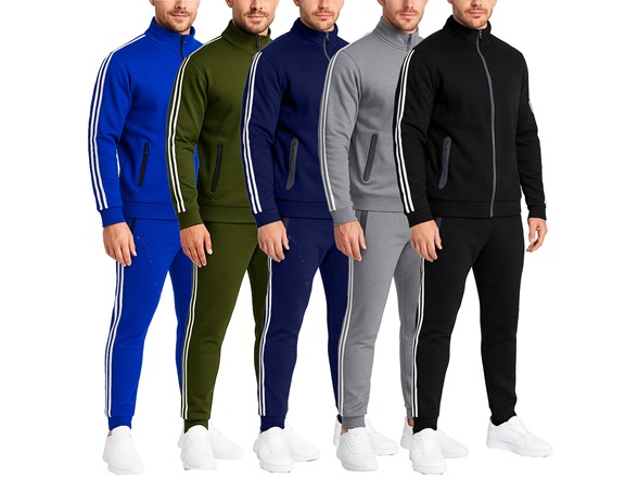 Mens Tech Fleece Sweatshirt & Jogger Sets