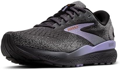 Brooks Ghost 16 Women's Shoes Ebony/Lavender/Copper Size 5