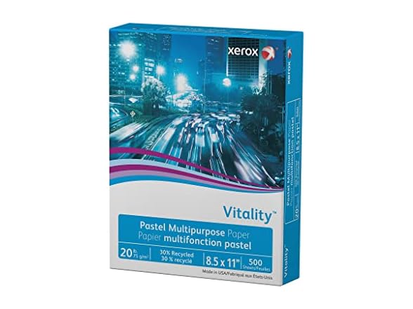 Xerox 3R11056 Vitality Pastel Multipurpose Paper
