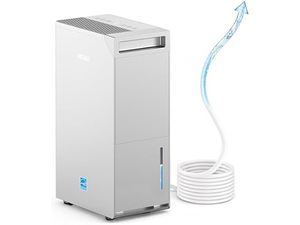 DECIUU 5000 Sq.Ft Dehumidifier with Pump