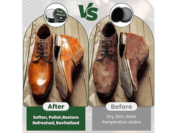 KIEMT Premium Mink Oil Leather Condition