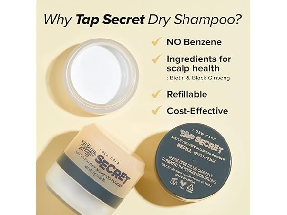 I DEW CARE Biotin Clarifying Dry Shampoo