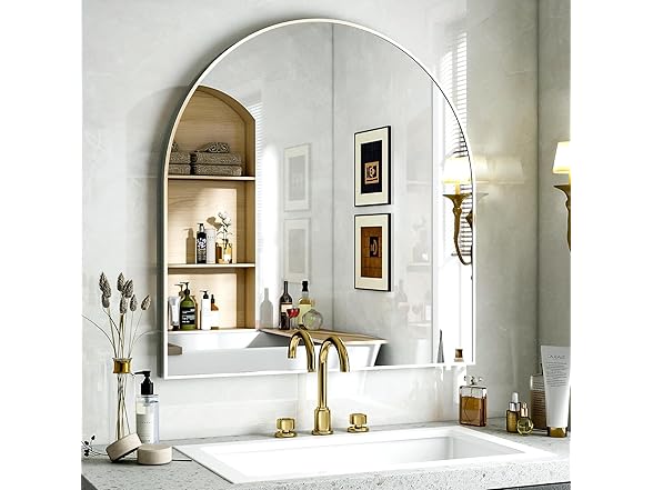 Easly Arched Bathroom Mirrors