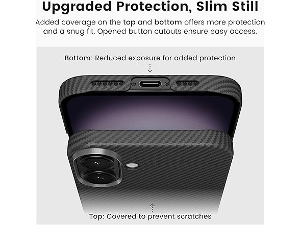 Pitaka Case for iPhone 16 Plus with Magsafe