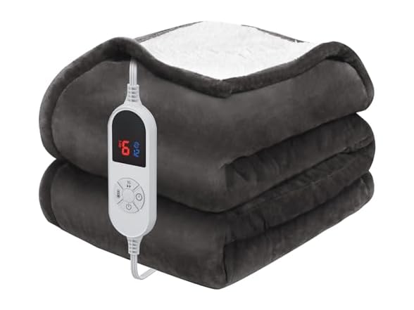 HOW'S MY HOUSE Heated Blanket 62"x84