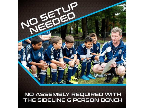 Franklin Sports Sideline Team Bench