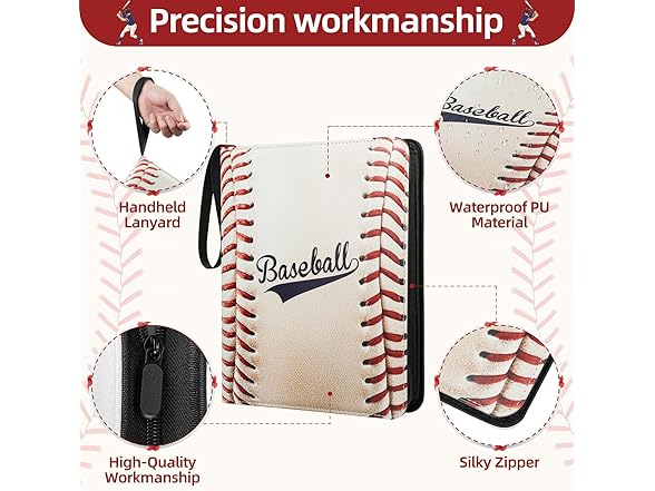 Traier Baseball Card Binder