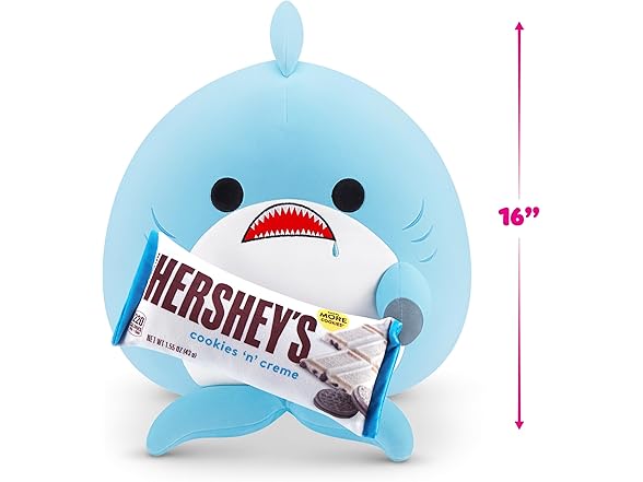 Snackles Series 2 Shark & Hershey 16"
