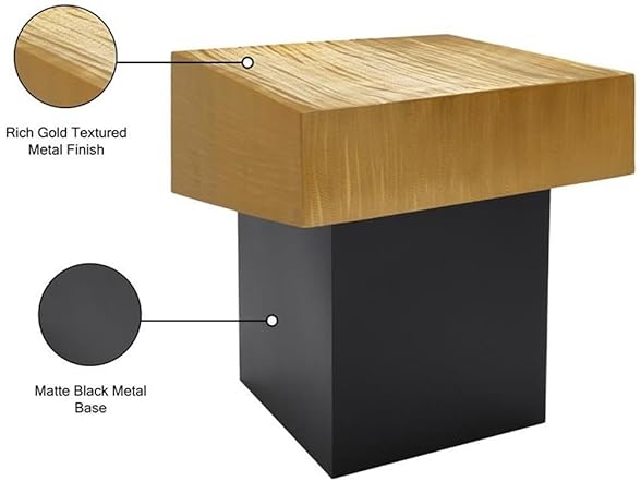 Palladium Iron End Table