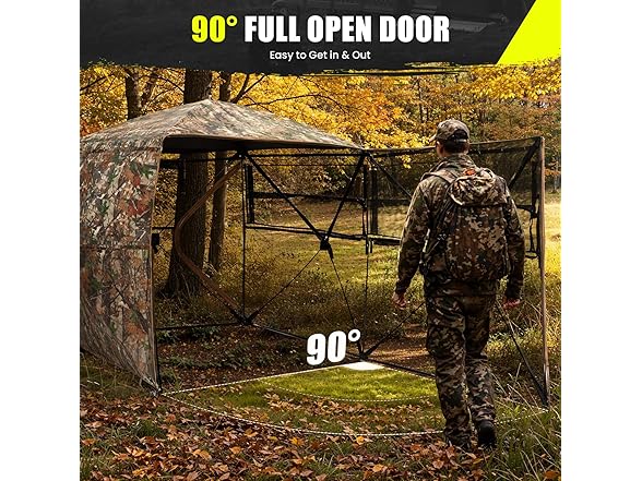 HUNTSEN See Through Hunting Blind