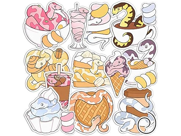 Toik Mertak - 17 PCS - Sticker Pack