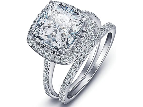 TIVANI Wedding Band Set