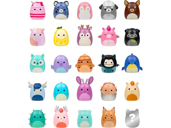 Squish-a-longs Mini-Squish 25-Pack