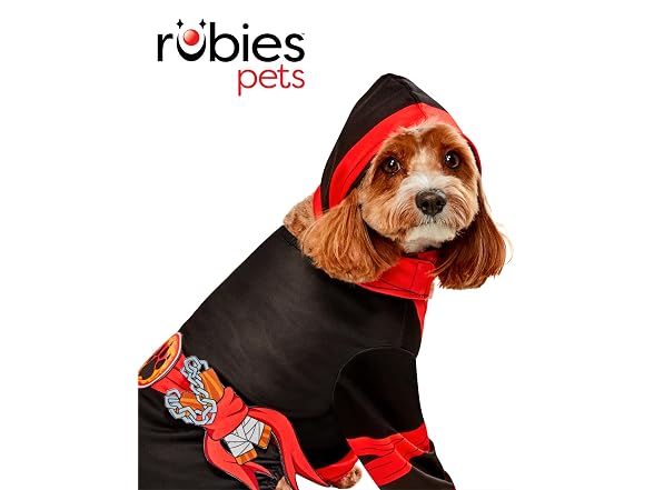 Rubies Ninja Pet Costume for Dogs or Cats, Sm