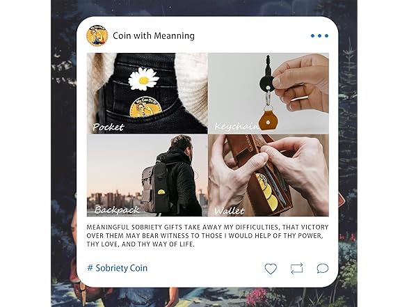 Rosie The Riveter 1 Year Sobriety Coin