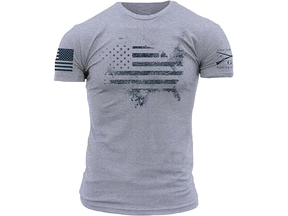 Grunt Style Men (L) American Acid Men's Tee