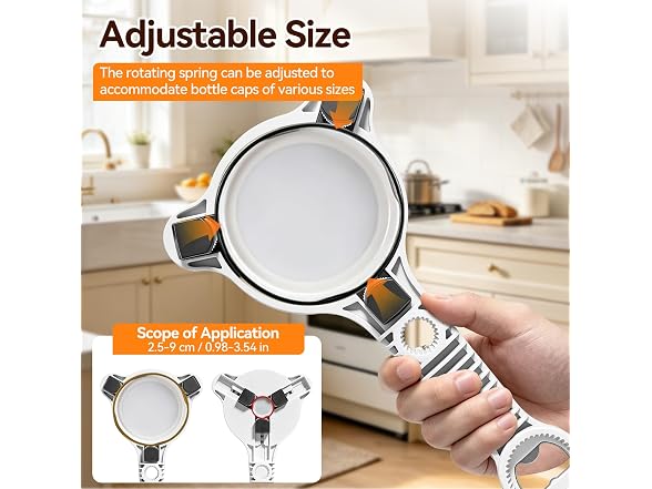 Komirom 4 In 1 Jar Opener