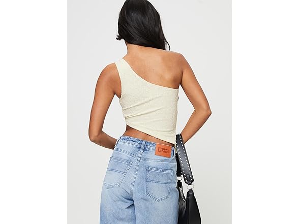 Princess Polly Toomba Textured One Shoulder