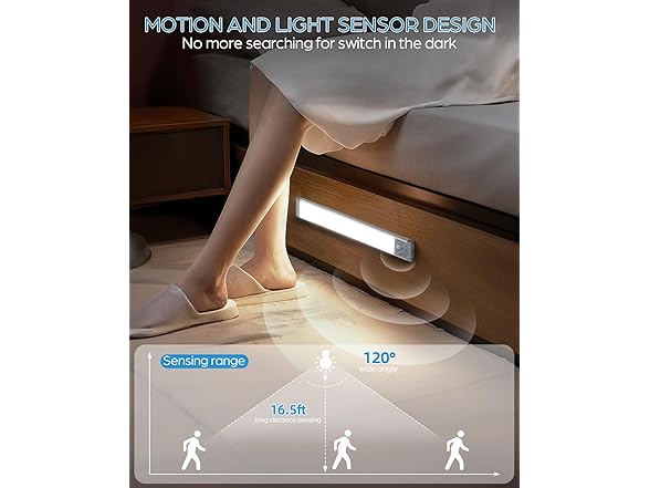 (2 Pack) HIBOITEC Under Cabinet Lighting