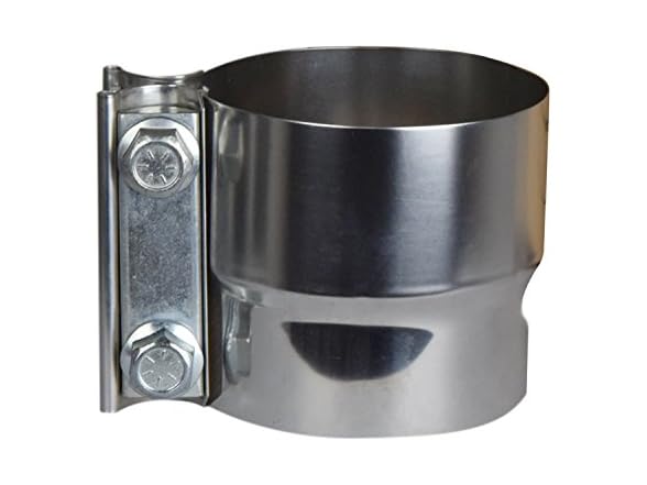 ROADFORMER 2.5in 4pk Exhaust Clamp Stainless Steel