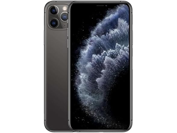 Apple iPhone 11 Pro Max, 64GB, Space Gray - Unlocked (Renewe (Open Box)