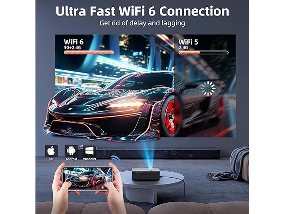 FUDONI 1080P Projector