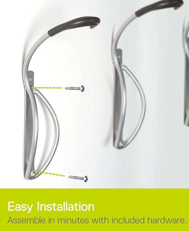 Delta RS4007C-2 Single Bike Hook Silver - 2-Pack - Gallery 12