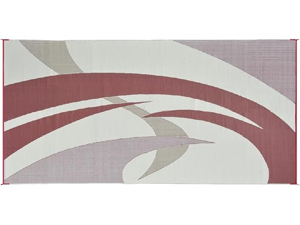 Stylish Camping 159185 9-feet by 18-feet Reversible Mat