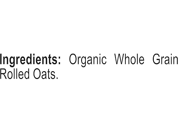 Better Oats Organic Old Fashioned Oats