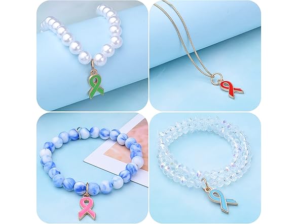 Hendevl Breast Cancer Awareness Charms