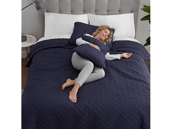 Serta ComfortSure 3PC Full/Queen Quilt Set
