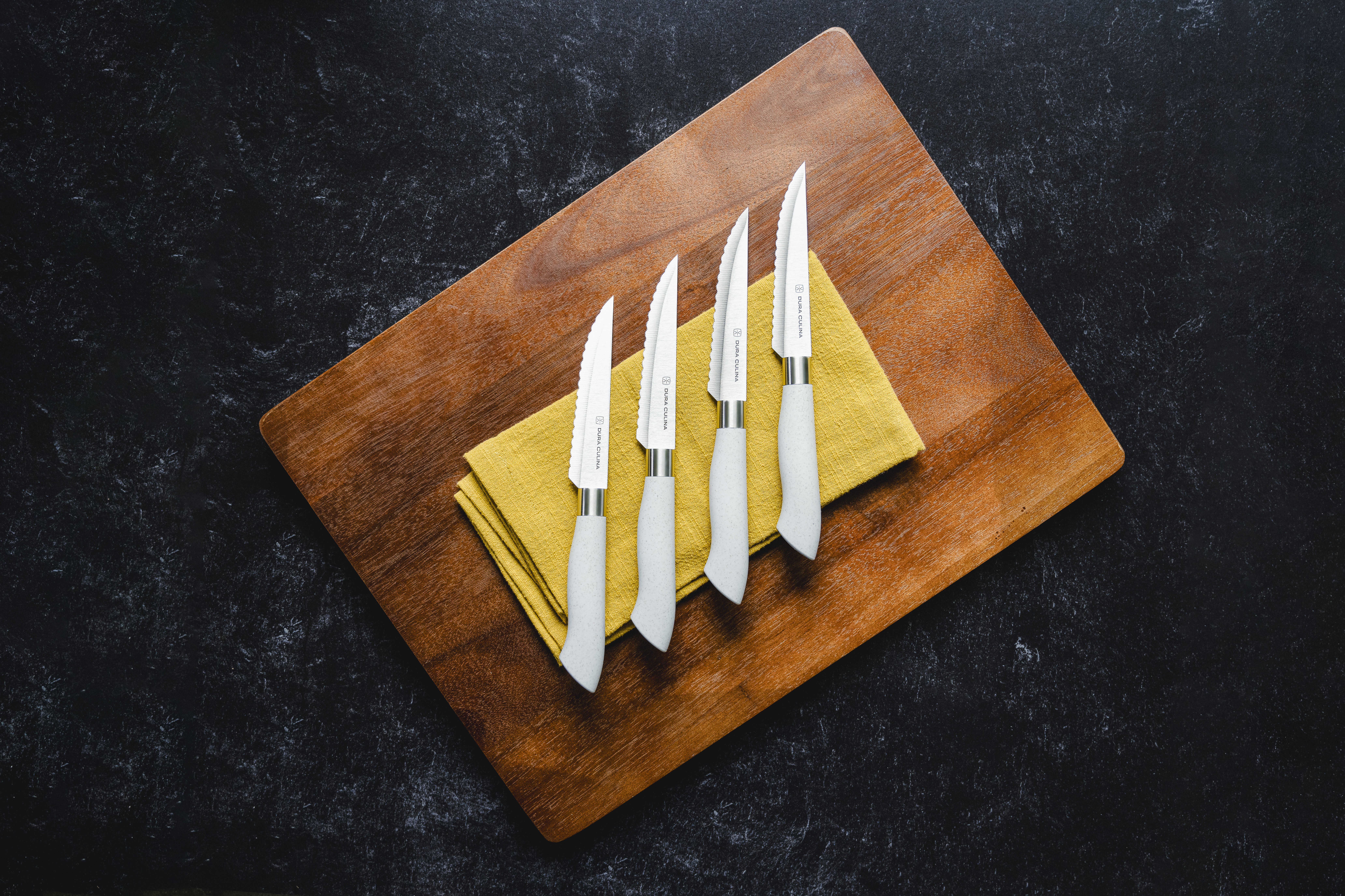 Eco-Friendly 4 or 8 Pc Micro Serrated Steak Knife Set - Gallery 19