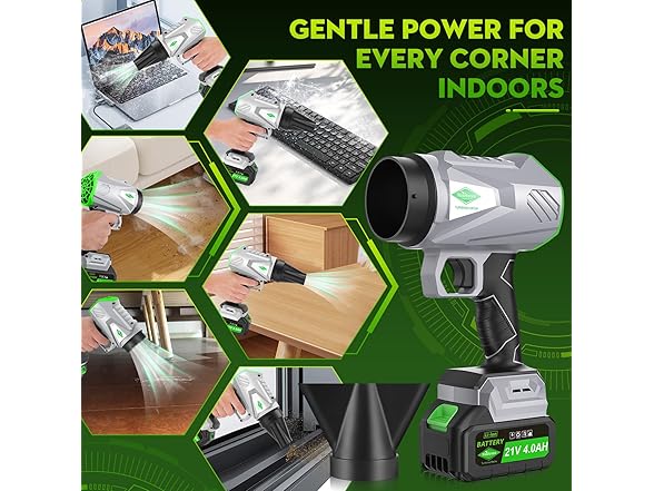 NineTrees Leaf Blower Cordless