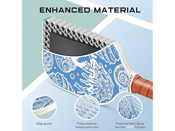 Pickleball Paddles Set of 2 MX-56