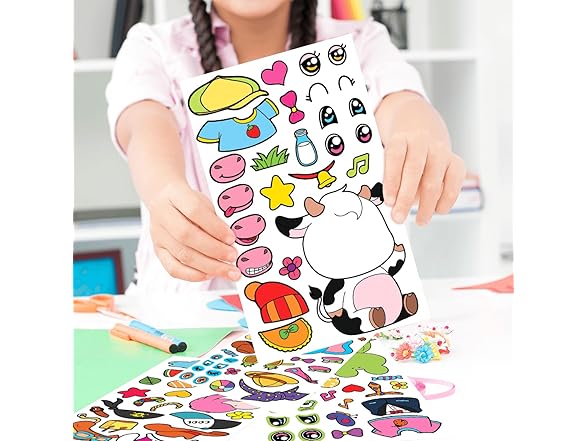 BOGIKI Make Your Own Animal Stickers
