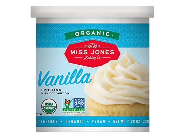 Miss Jones Organic Buttercream Frosting
