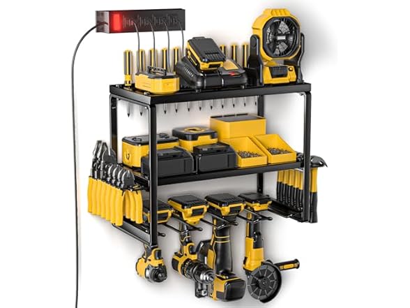 3 Layers Tool Organizer Charging Station